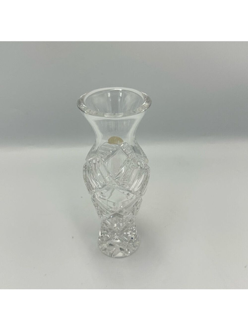 Gorham Crystal 6 1/4” Bud Vase Montage Collection 2003 Made in Poland with Box - Picture 5 of 16